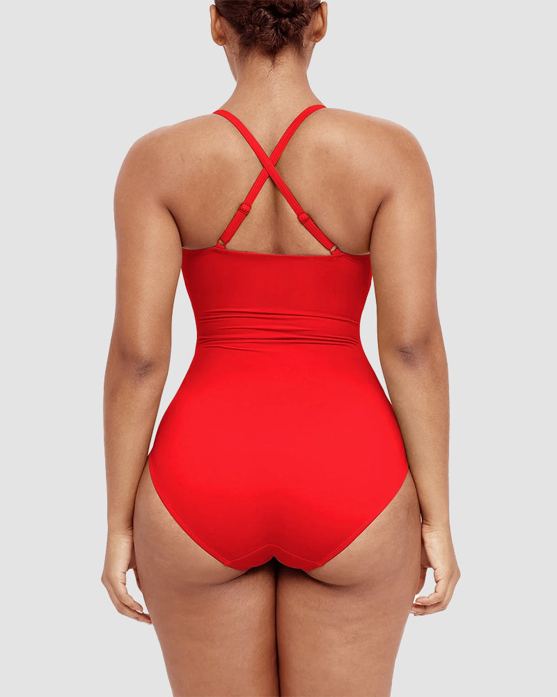 Shaping Swimsuit – Elegant Shaping with Cut-Out Details