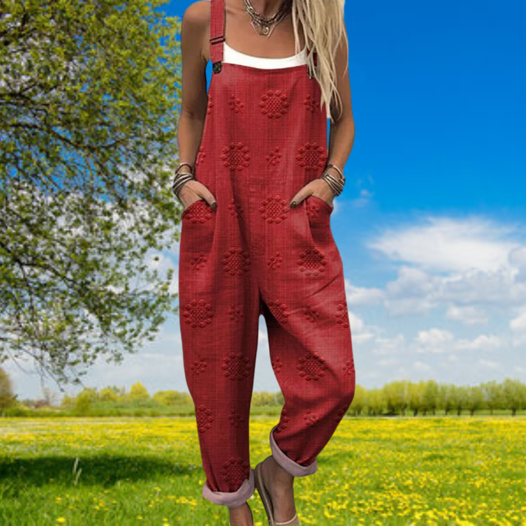 Pauline - Casual Vintage Jumpsuit