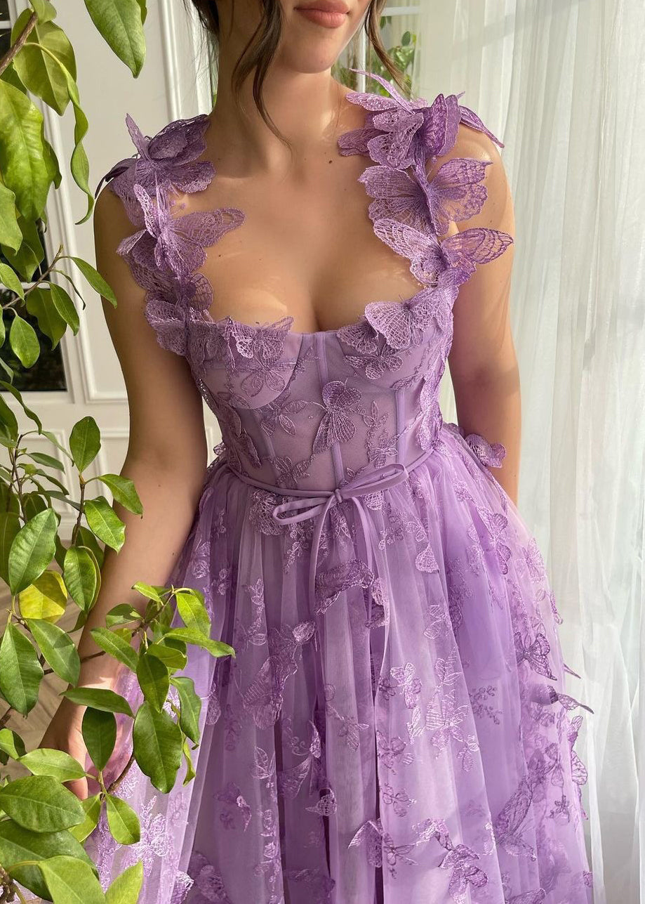 Medeline | Elegant Lace Midi Dress