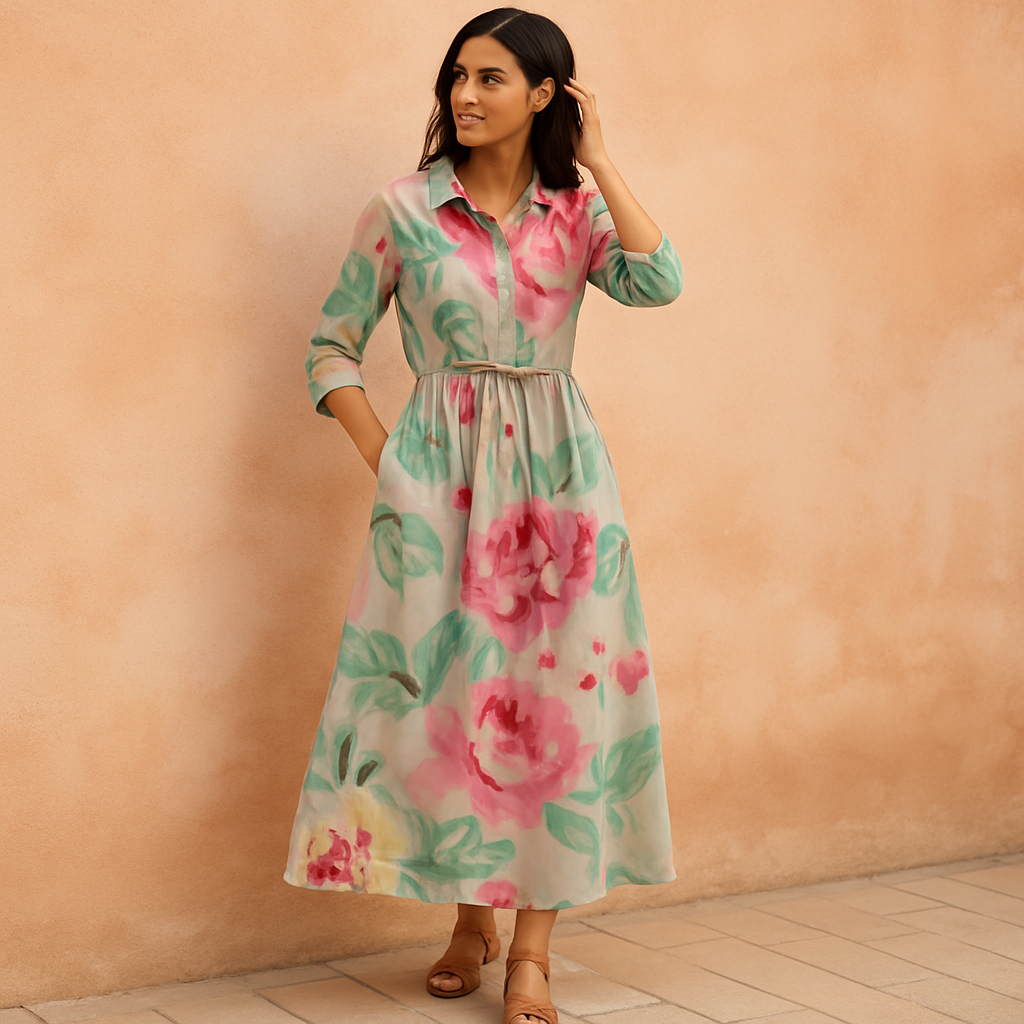 Livia | Stylish Elegant Floral Dress