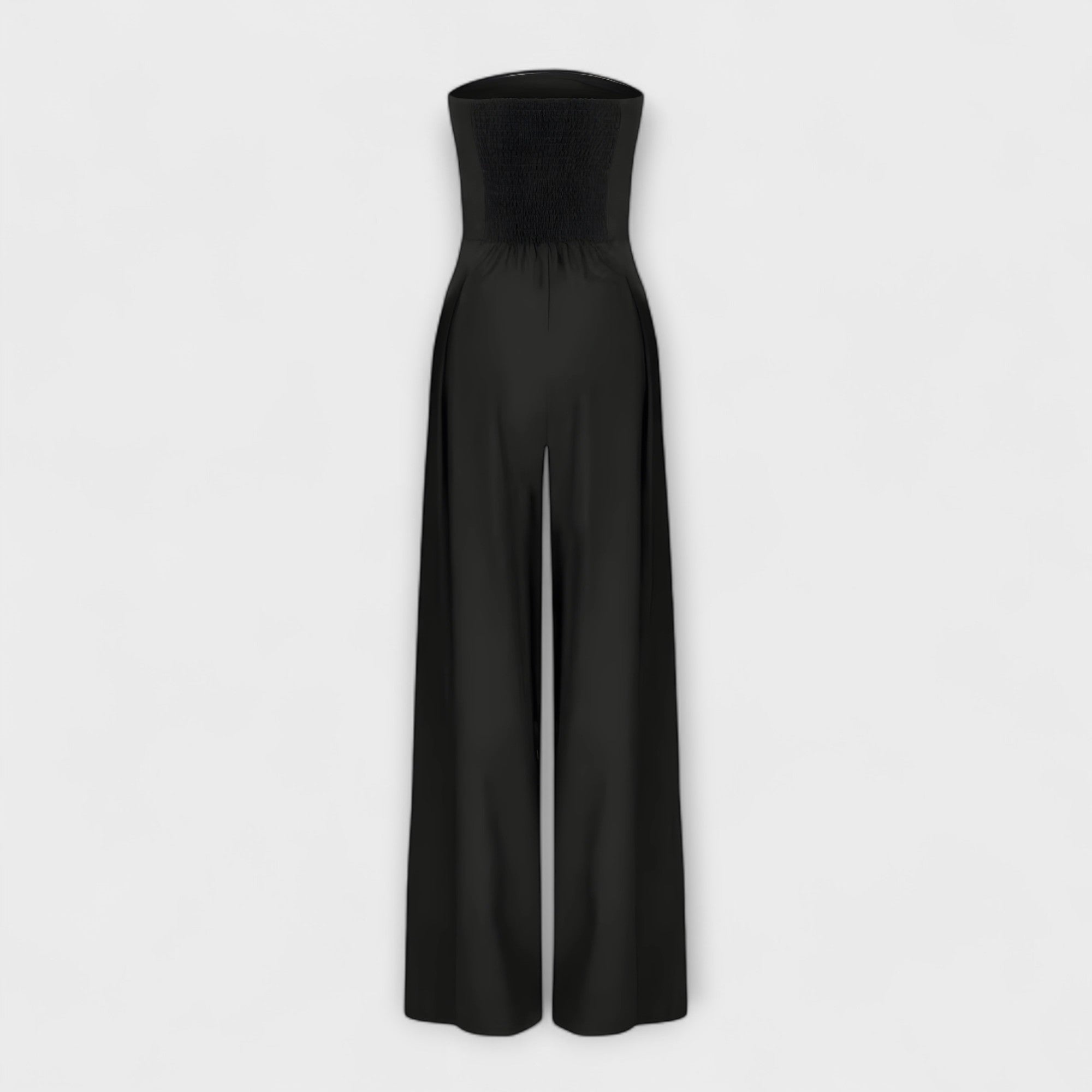 Amelie | Stylish Strapless Wide-Leg Jumpsuit