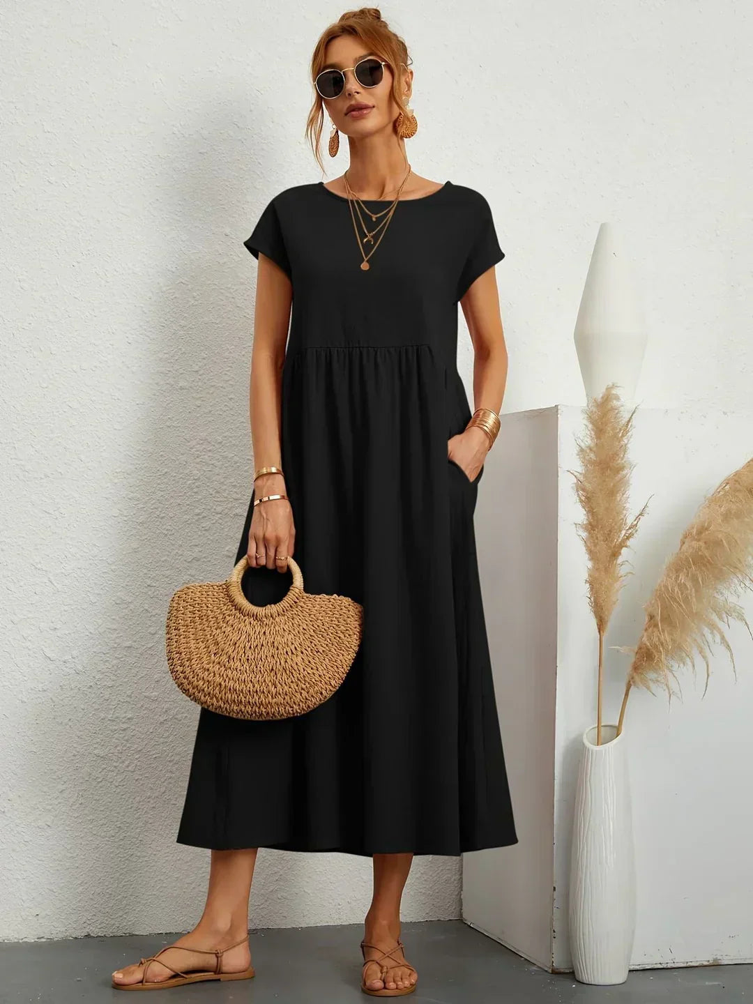Cindy | Casual Comfortable Midi Dress