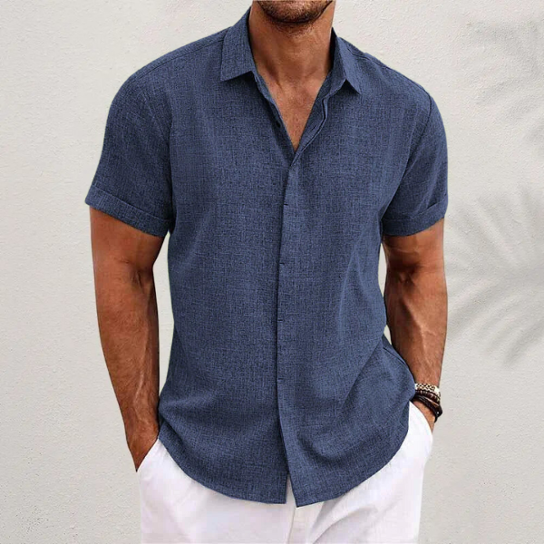 Aleandro | Stylish Casual Short-Sleeve Shirt