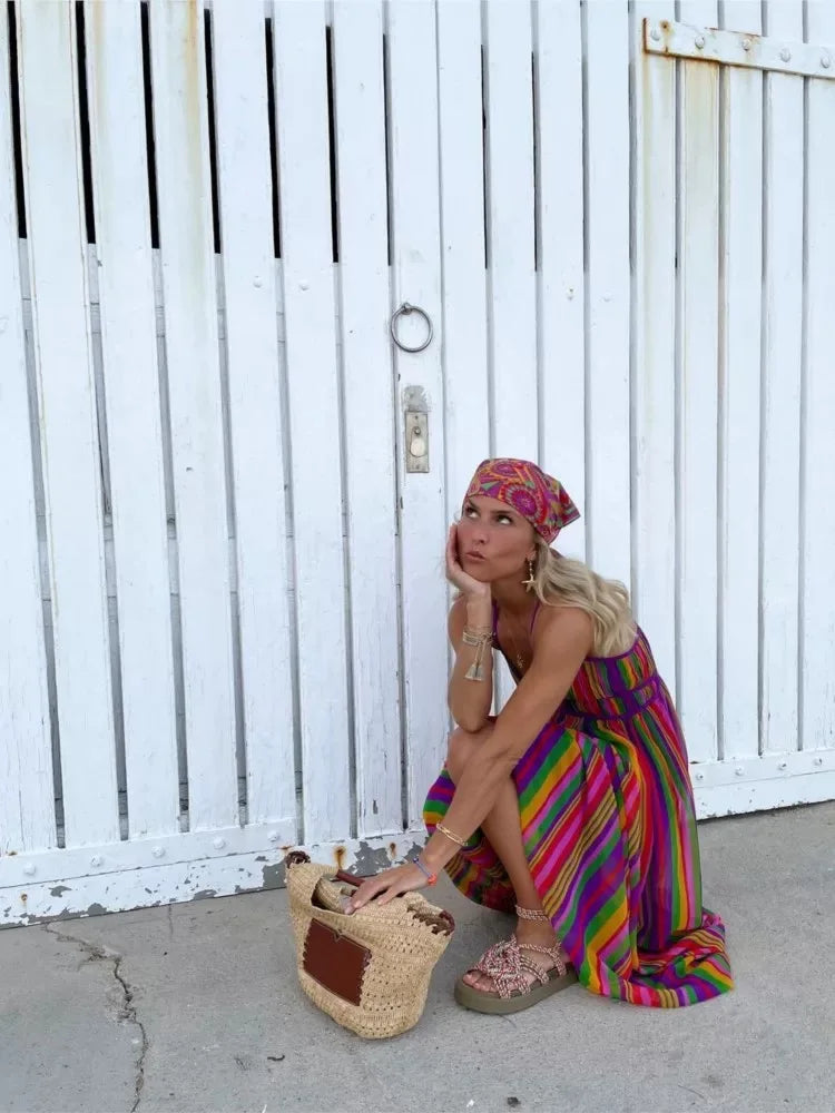 Evalina | Stylish Summer Maxi Dress