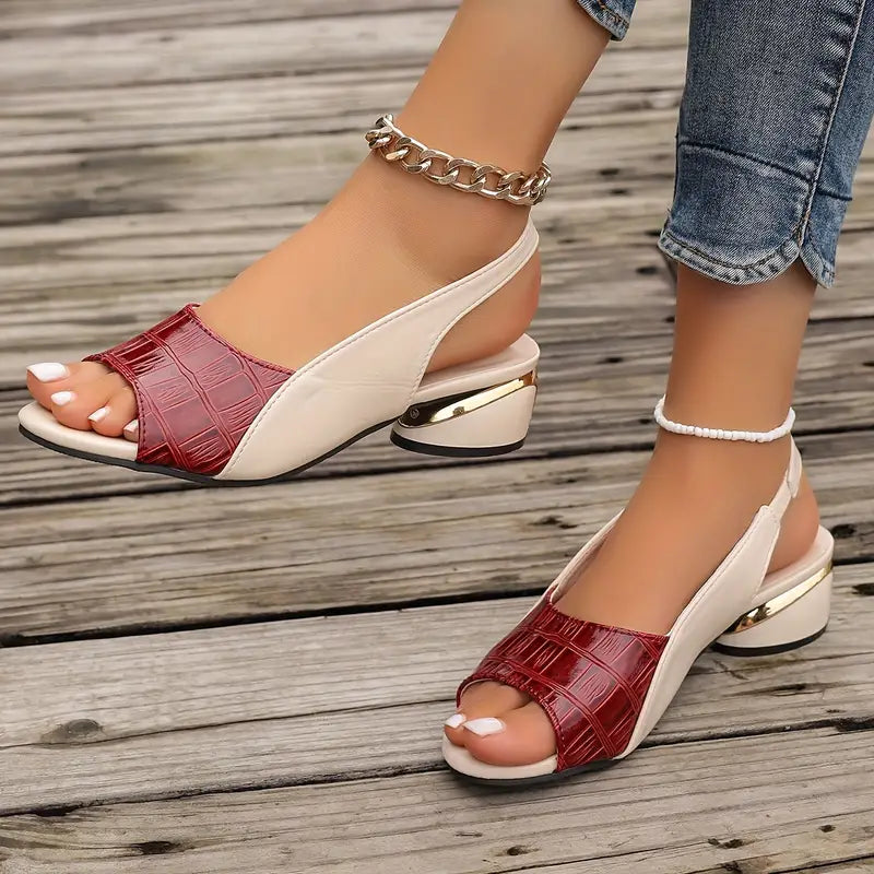 Sophia- Leather Sandals