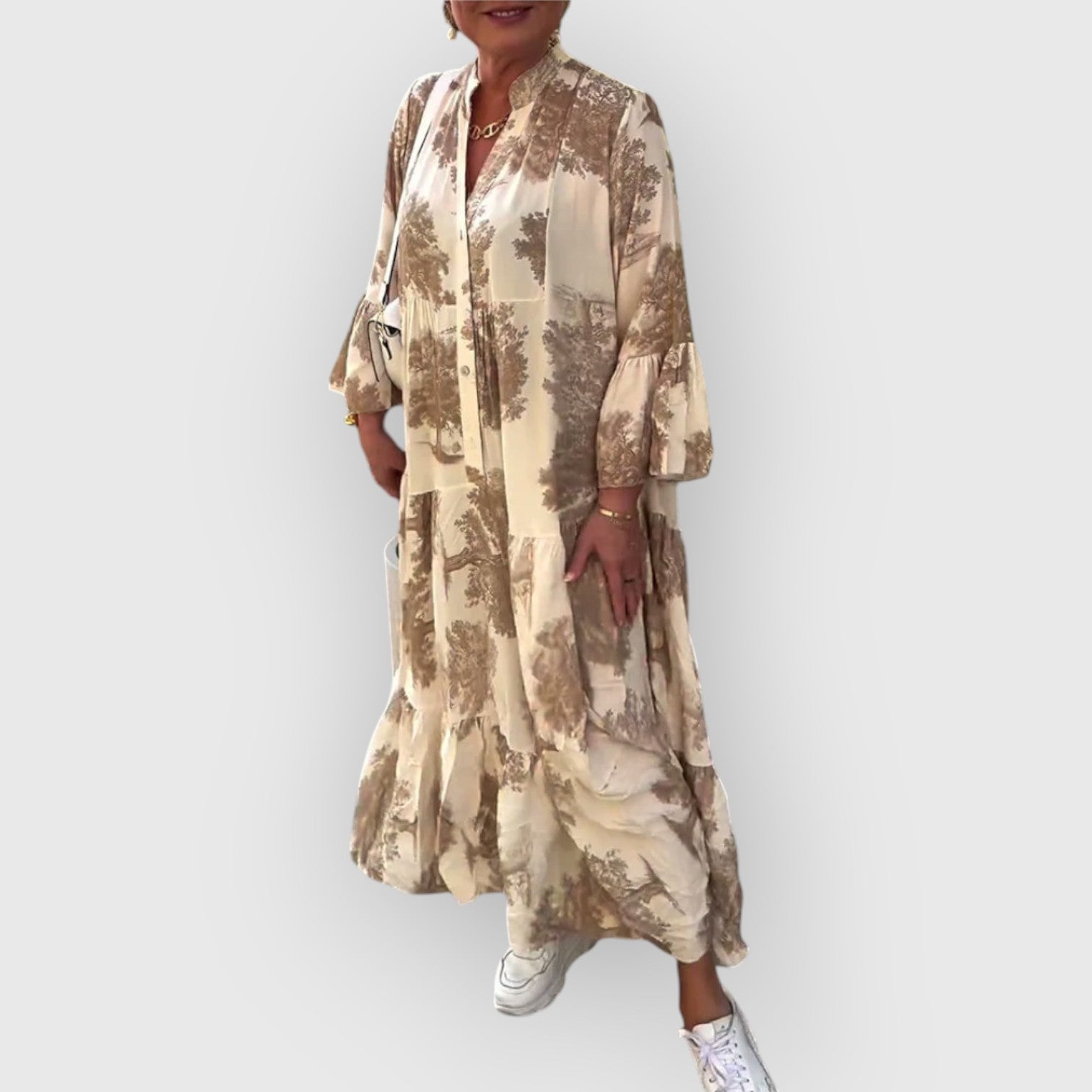 Mirone™ | Floral Maxi Dress