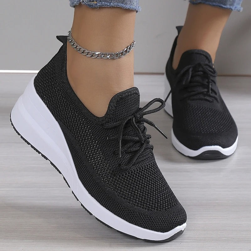 Wendy | Comfortable Casual Lace-Up Sneakers