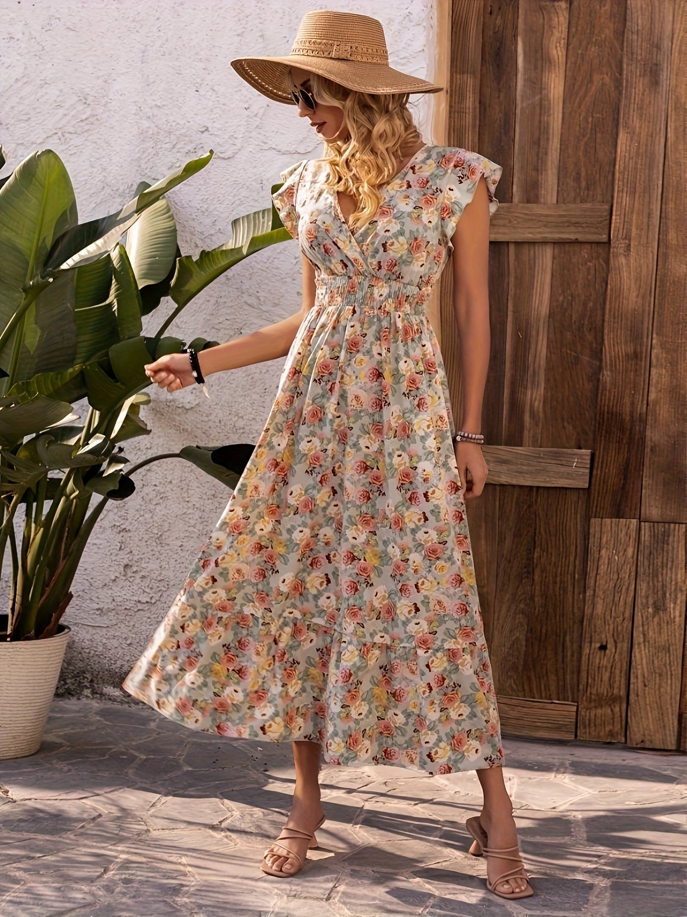 Addison | Stylish Summer Floral Maxi Dress
