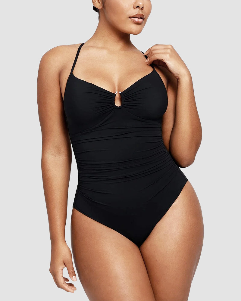 Shaping Swimsuit – Elegant Shaping with Cut-Out Details