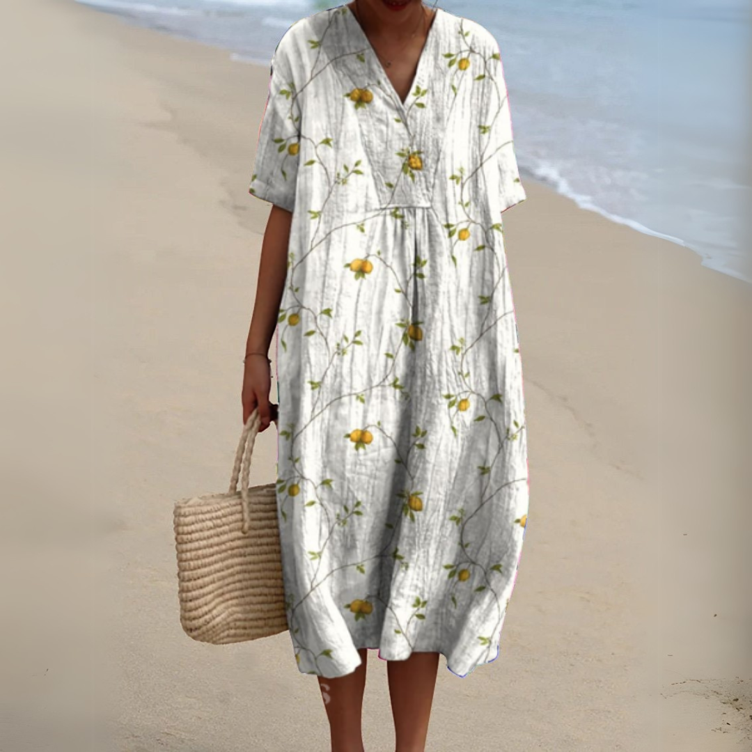 Nathalie | Elegant Floral Dress