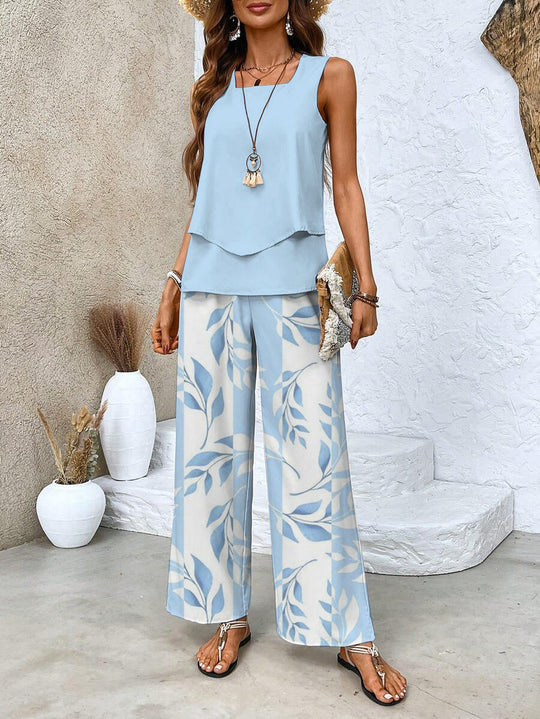 Angela™ | Elegant Two-Piece Summer Set