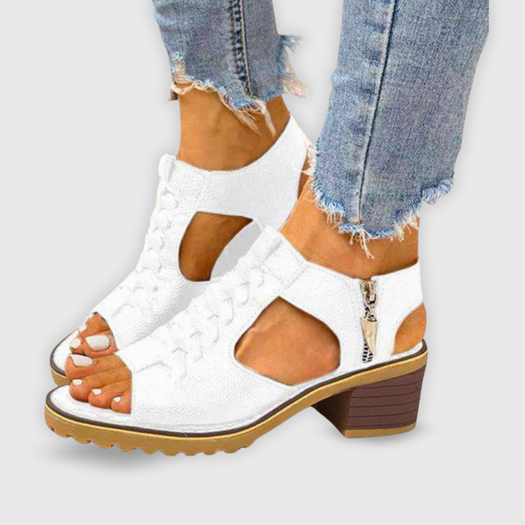 Natalie | Stylish Summer Chunky Heel Sandals