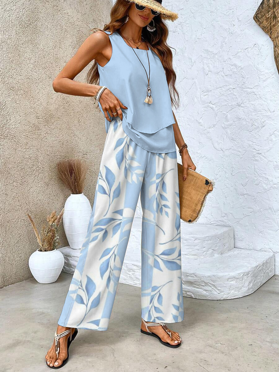 Angela™ | Elegant Two-Piece Summer Set