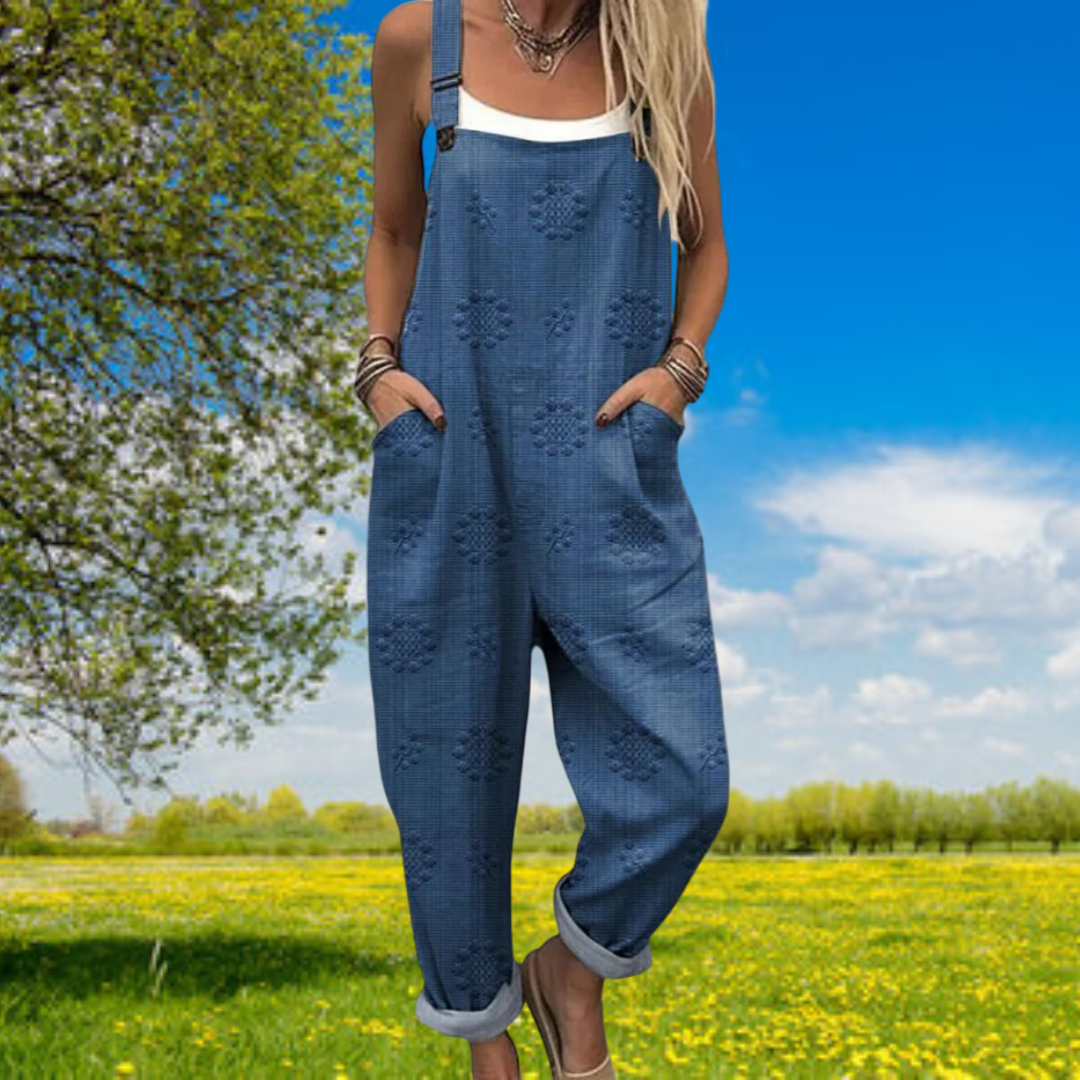 Pauline - Casual Vintage Jumpsuit