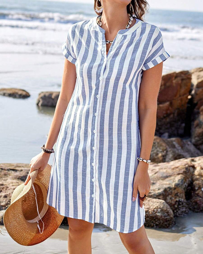 Lone™ | Elegant Shirt Dress