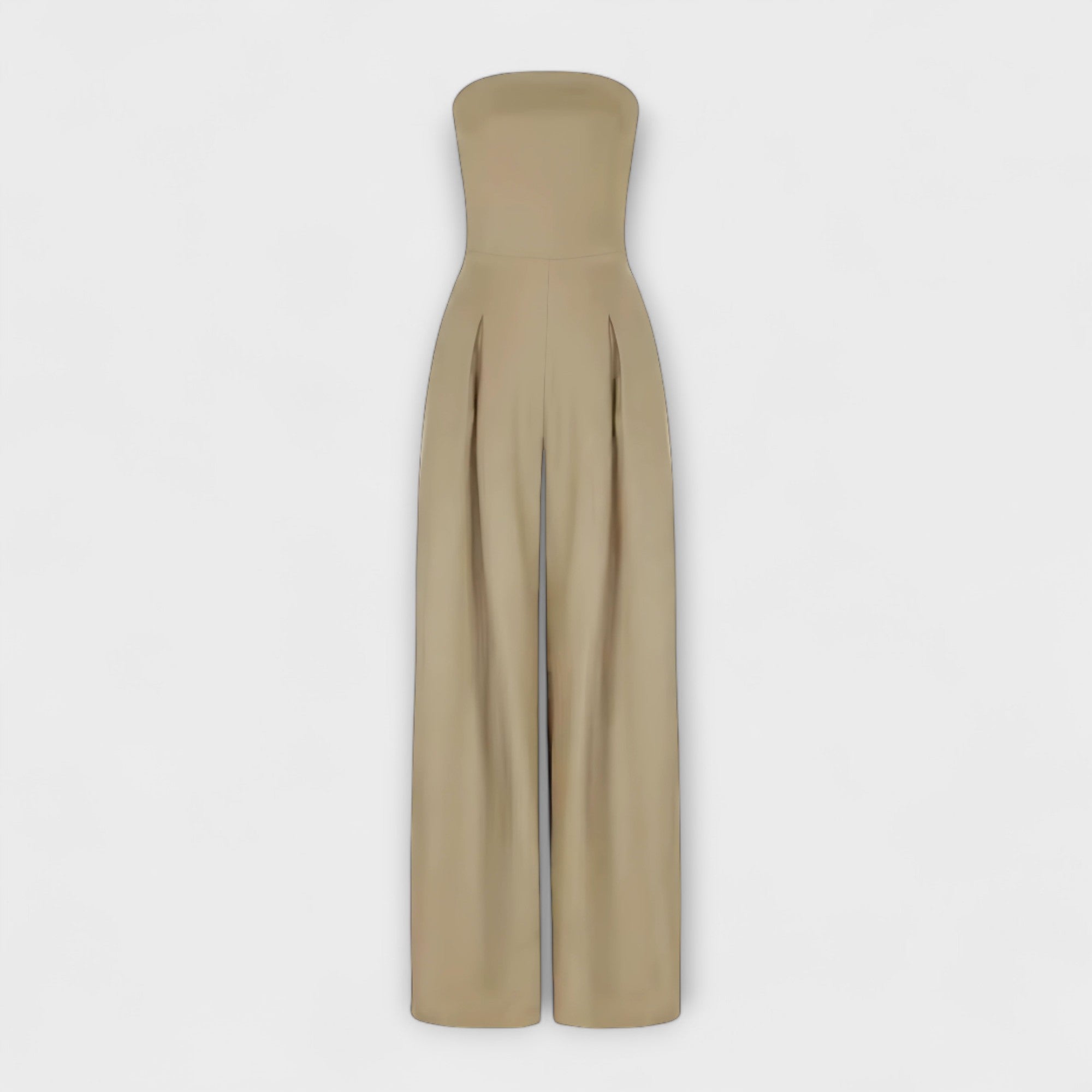 Amelie | Stylish Strapless Wide-Leg Jumpsuit