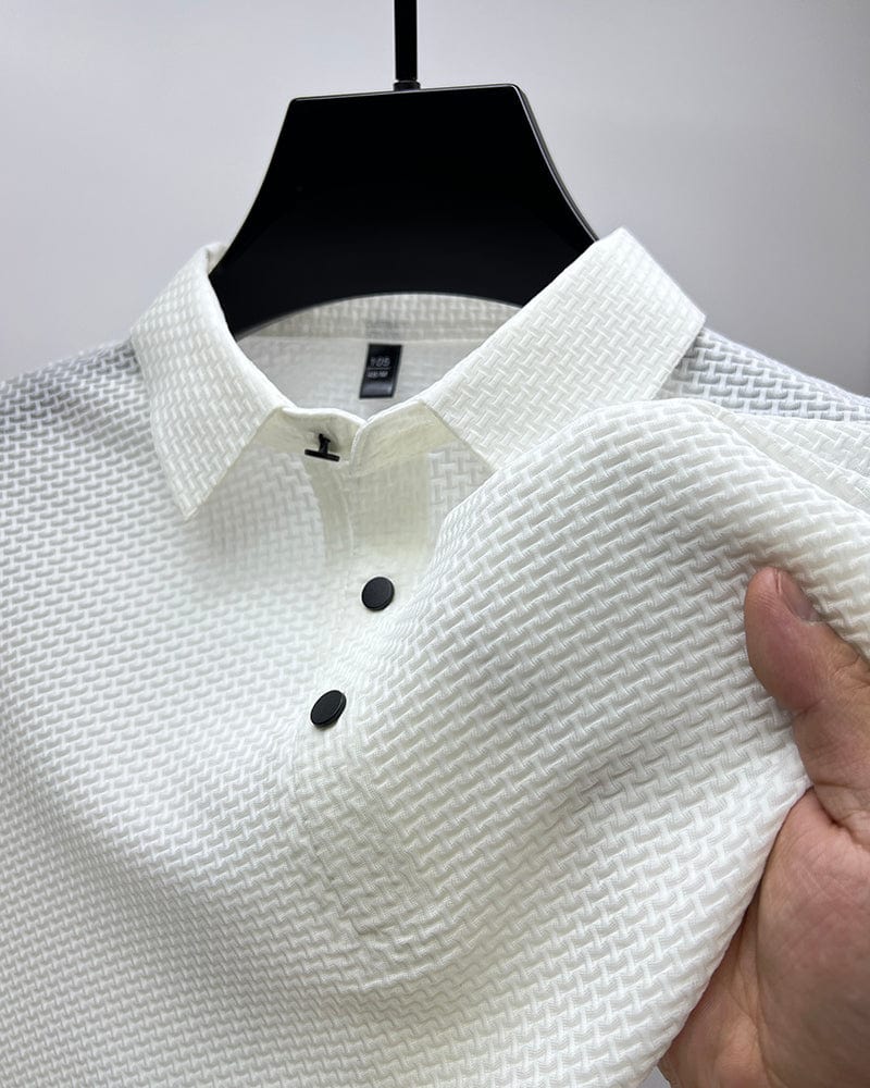 Danny | Stylish Textured Polo Shirt for Men