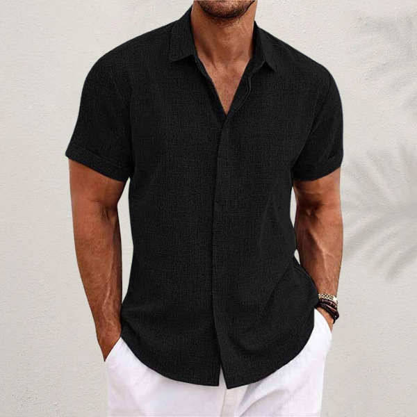 Aleandro | Stylish Casual Short-Sleeve Shirt