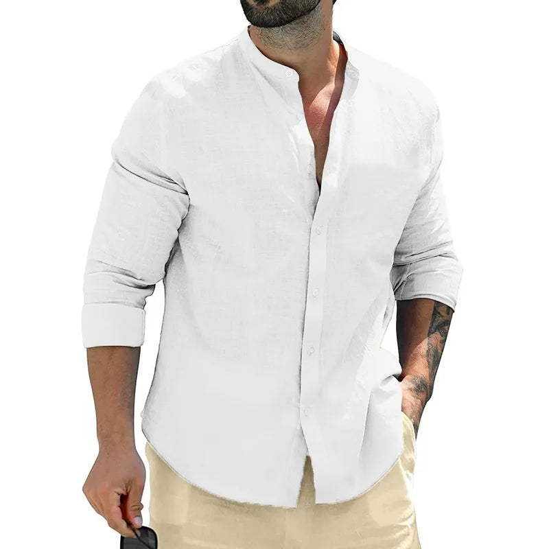 Erik | Men's Linen Shirt