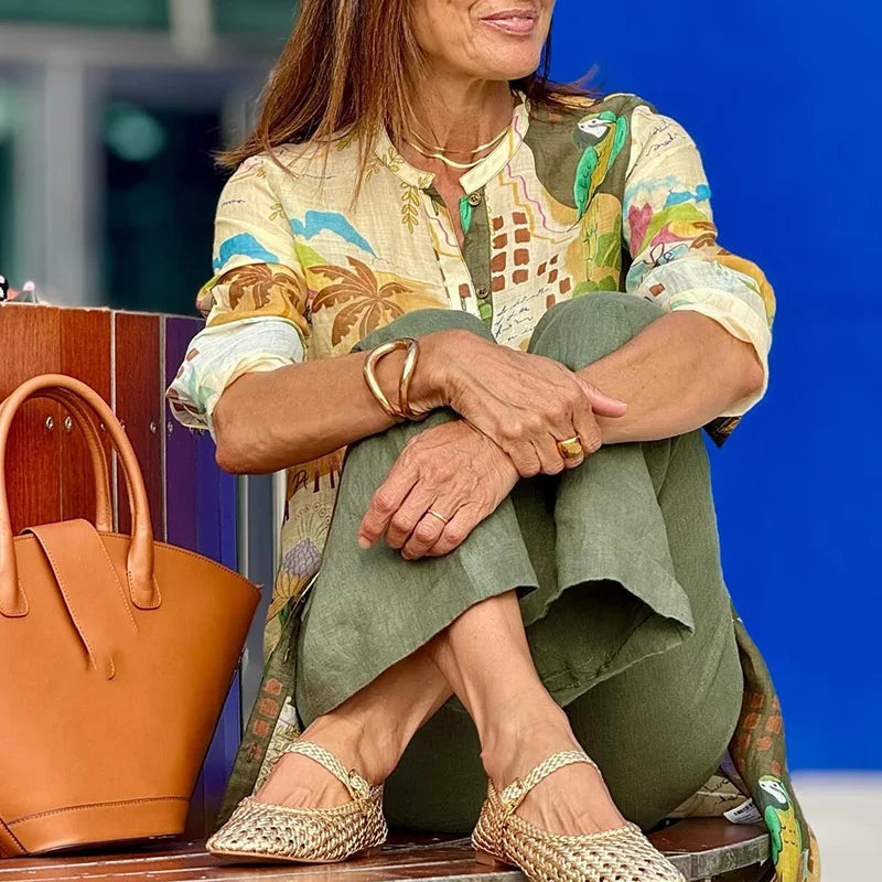 Jessica™ | Linen Co-ord Set – Effortlessly Elegant