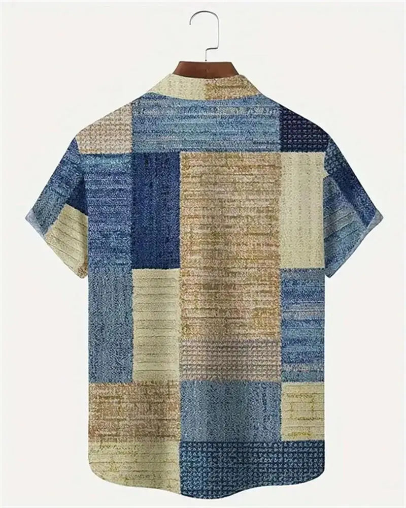 Simon | Vintage Patchwork Shirt