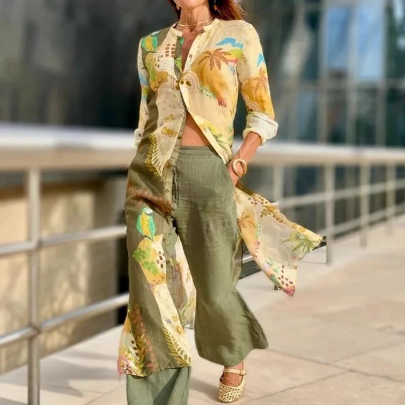 Jessica™ | Linen Co-ord Set – Effortlessly Elegant