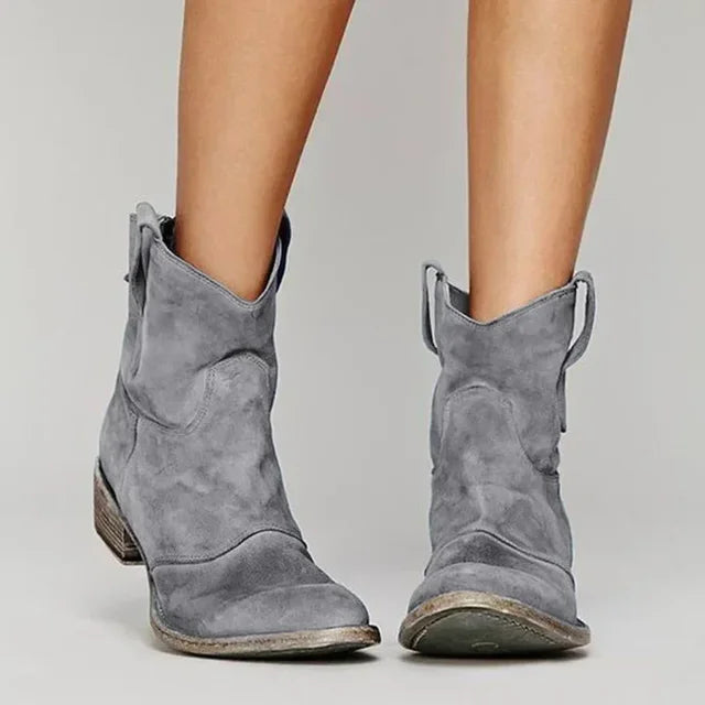 Jane™ | Vintage Cowboy Ankle Boots for women