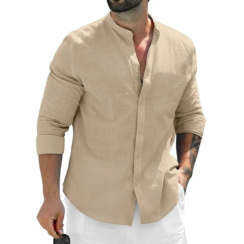 Erik | Men's Linen Shirt