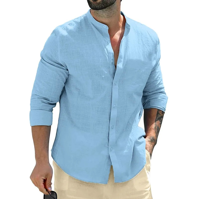 Erik | Men's Linen Shirt