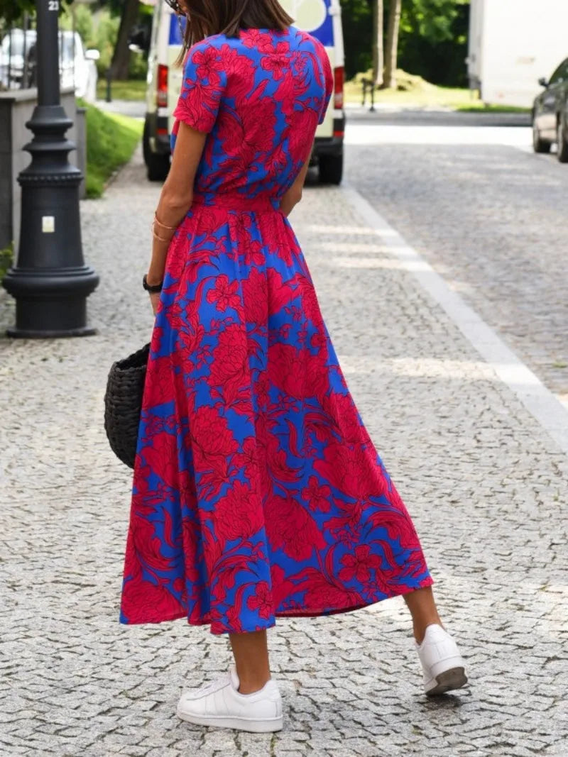Tina | Floral Wrap Dress