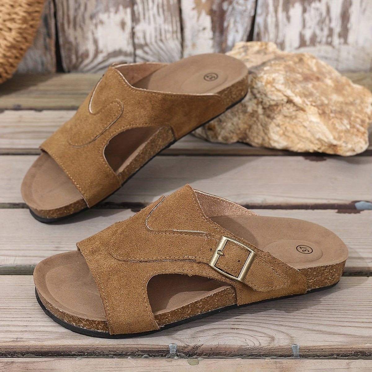 Lydia | Comfortable Summer Slip-On Sandals