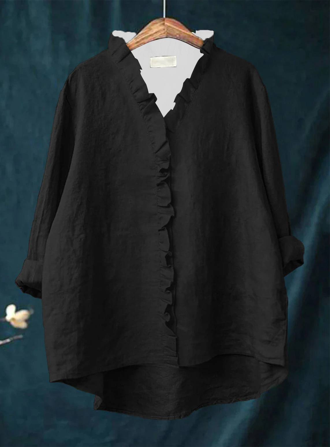 Mia | Elegant Shirt with Ruffle Detail