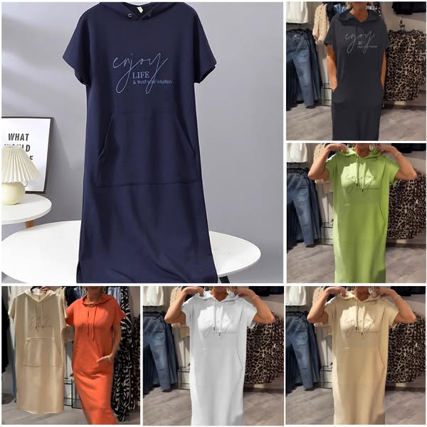 Sheeka™ | Relaxed Hoodie Dress