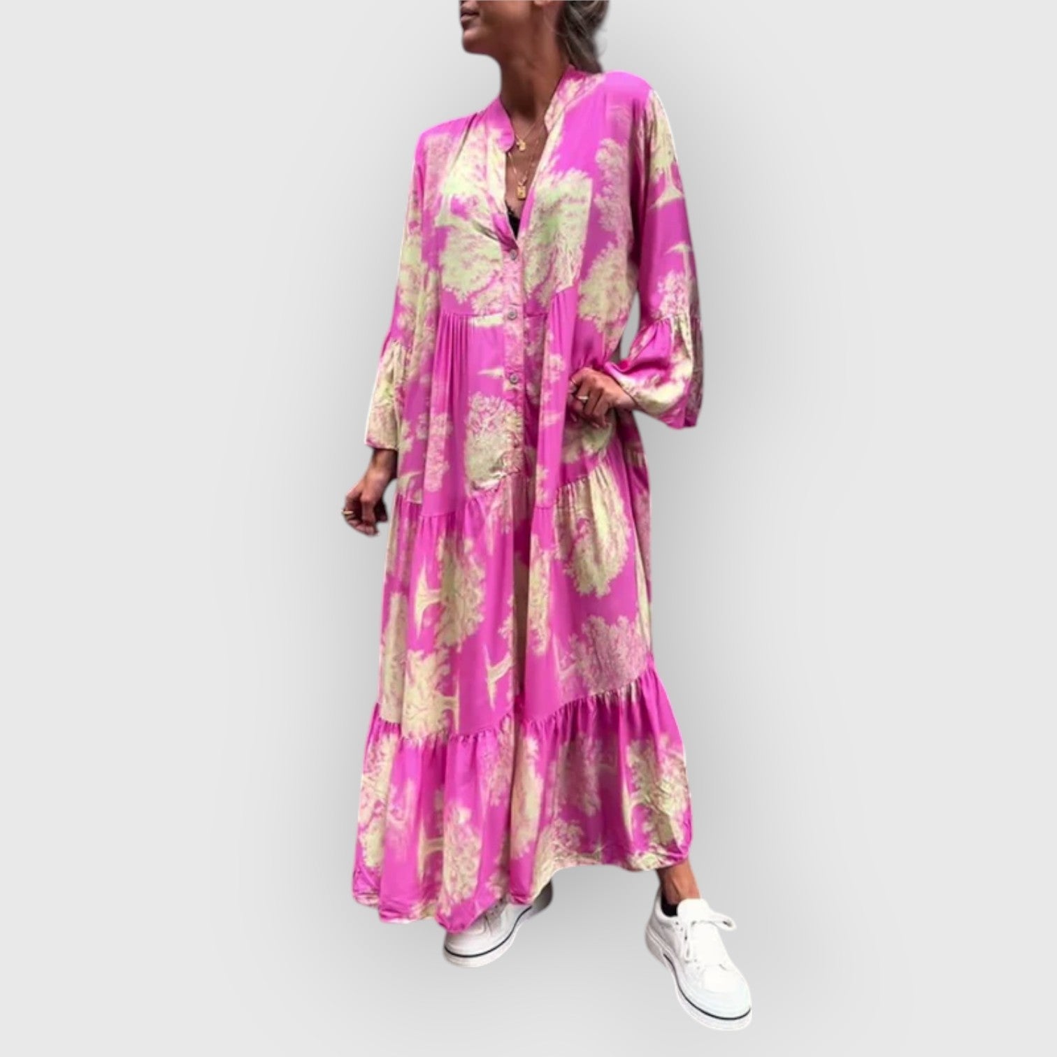 Mirone™ | Floral Maxi Dress