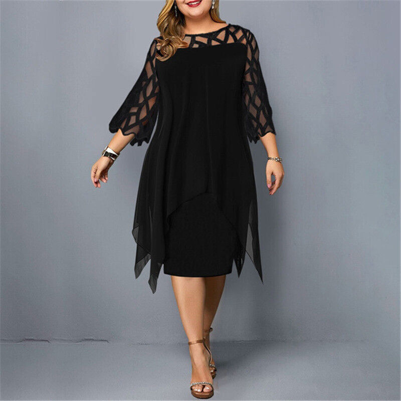 Hailey | Chic Plus Size Midi Dress