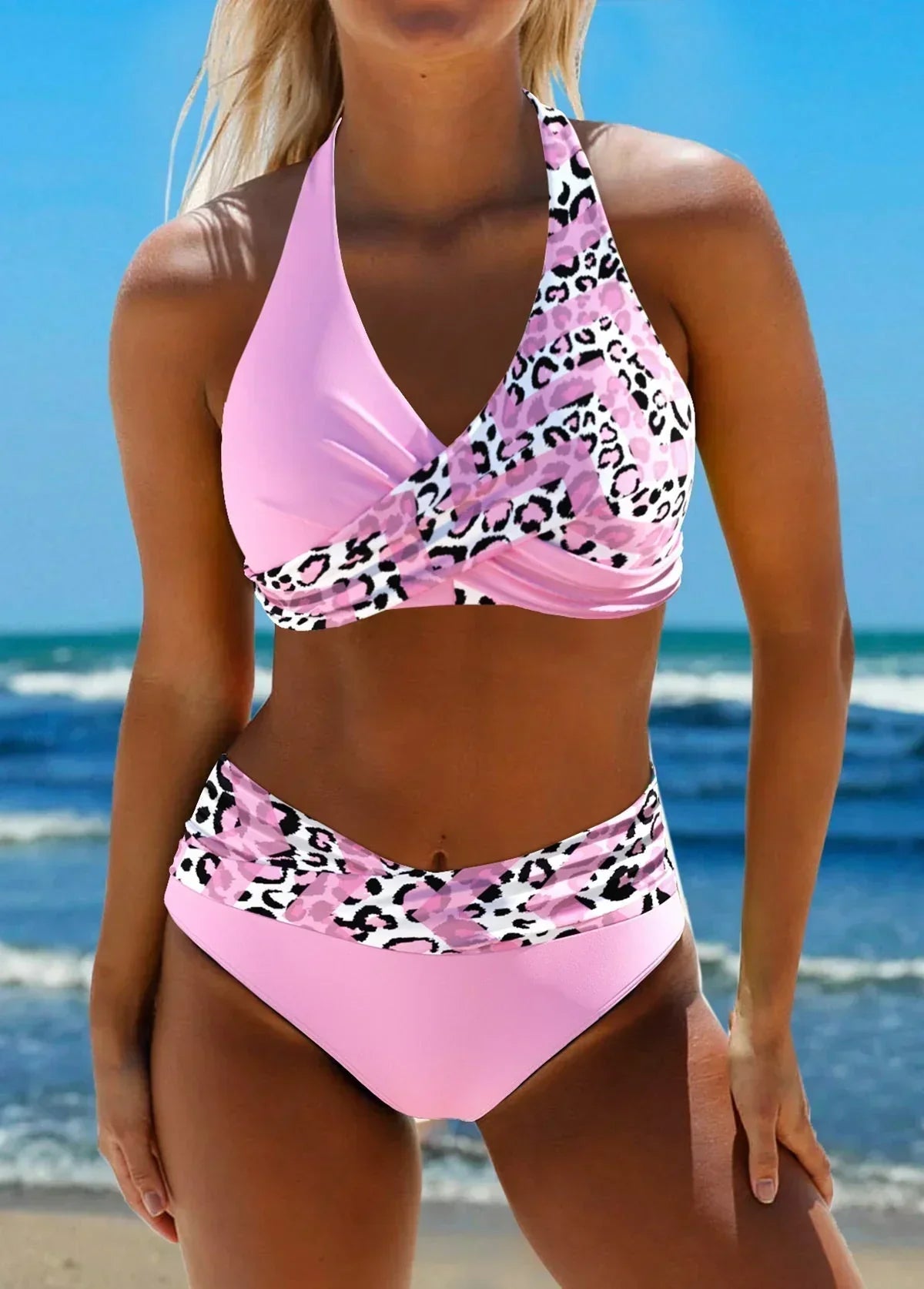 Elnora - Bikini with Cross Design